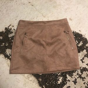 Tan skirt